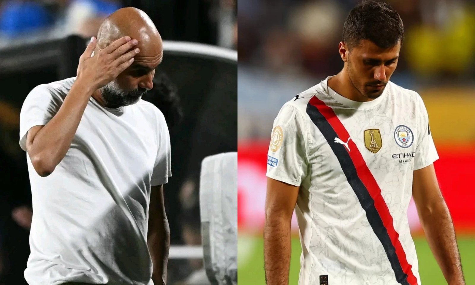 Pep báo động đỏ về Rodri 