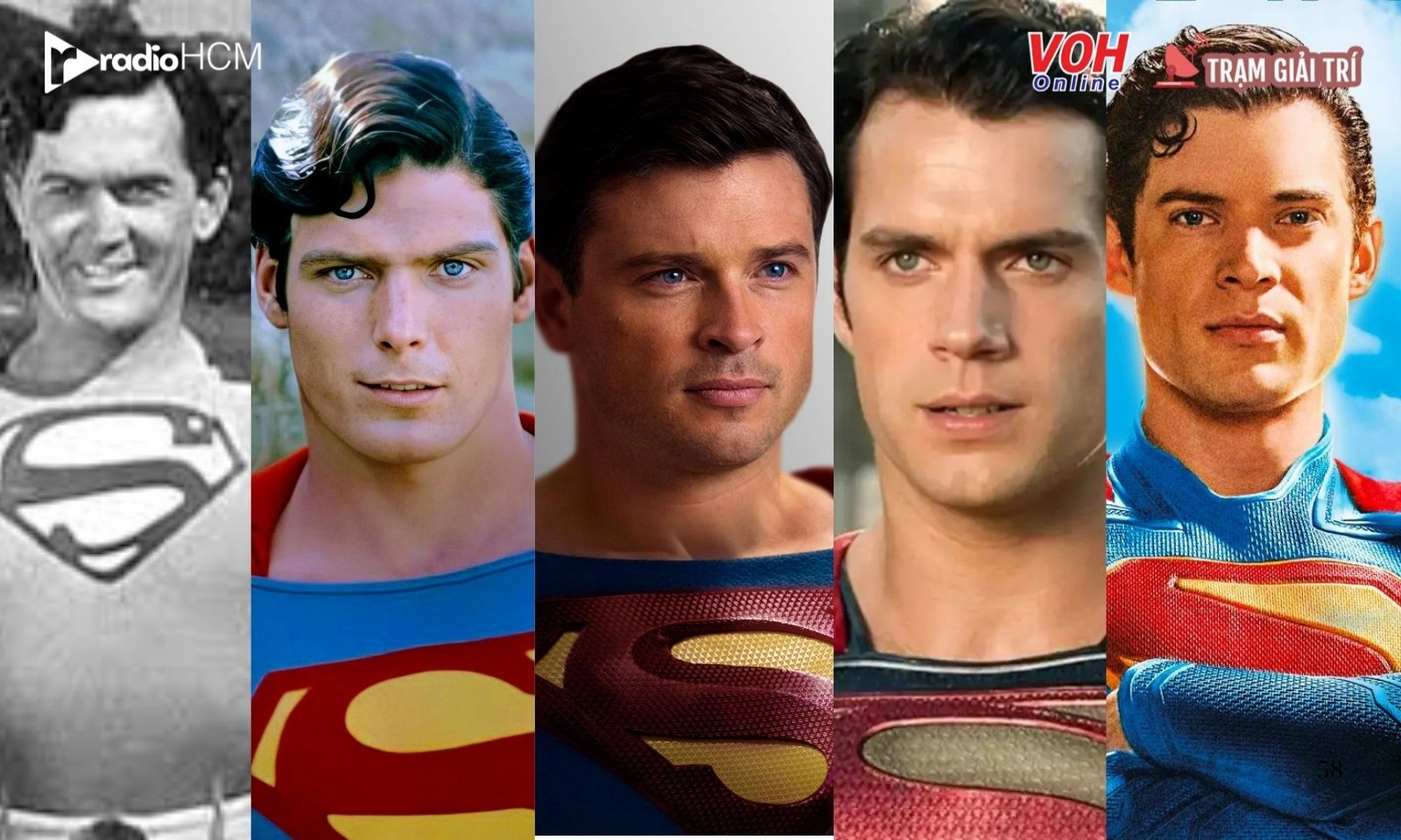 Superman qua 5 thế hệ: Tân binh 9X có gì đáng mong chờ?