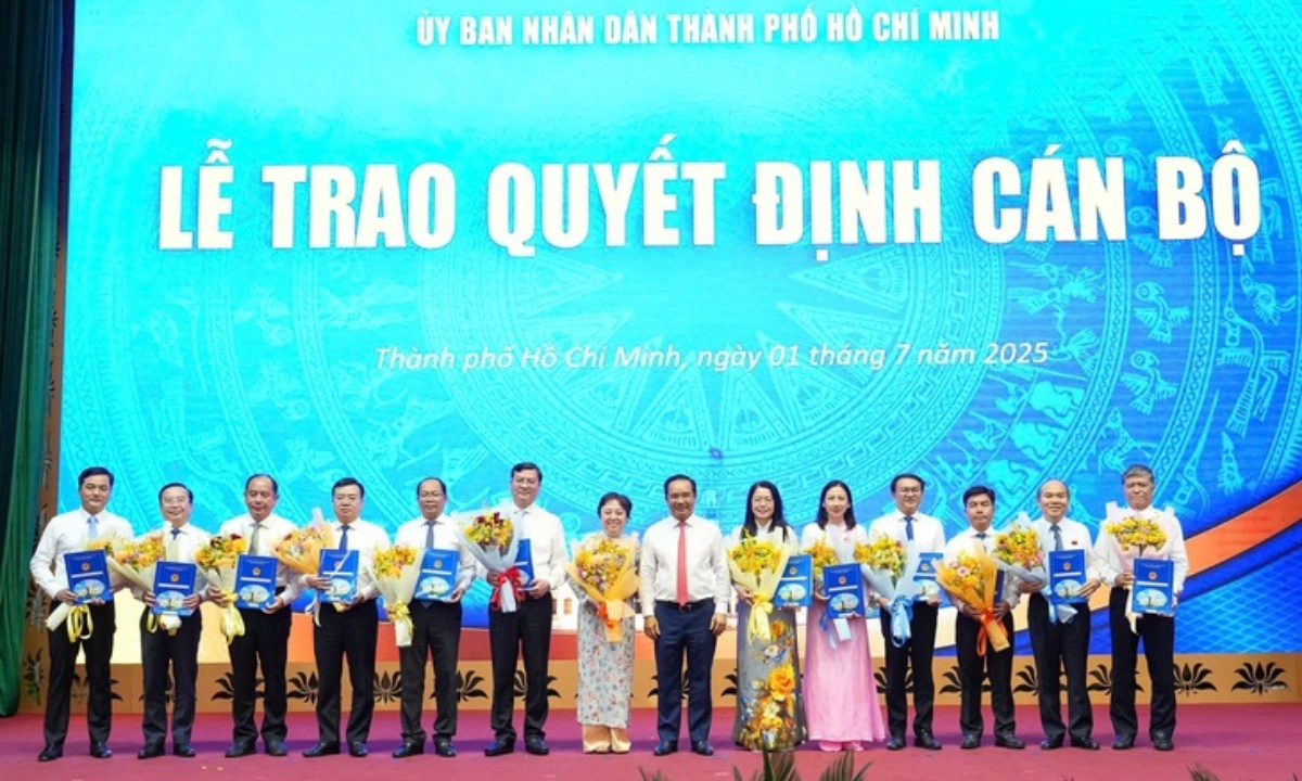 TPHCM bổ nhiệm lãnh đạo 14 sở, ngành sau sắp xếp