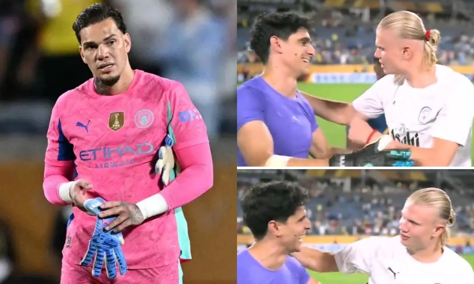 Haaland làm rõ sự thật mời thủ môn đối phương về thay Ederson