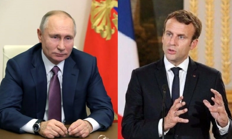 Ông Macron và ông Putin nối lại liên lạc sau ba năm gián đoạn