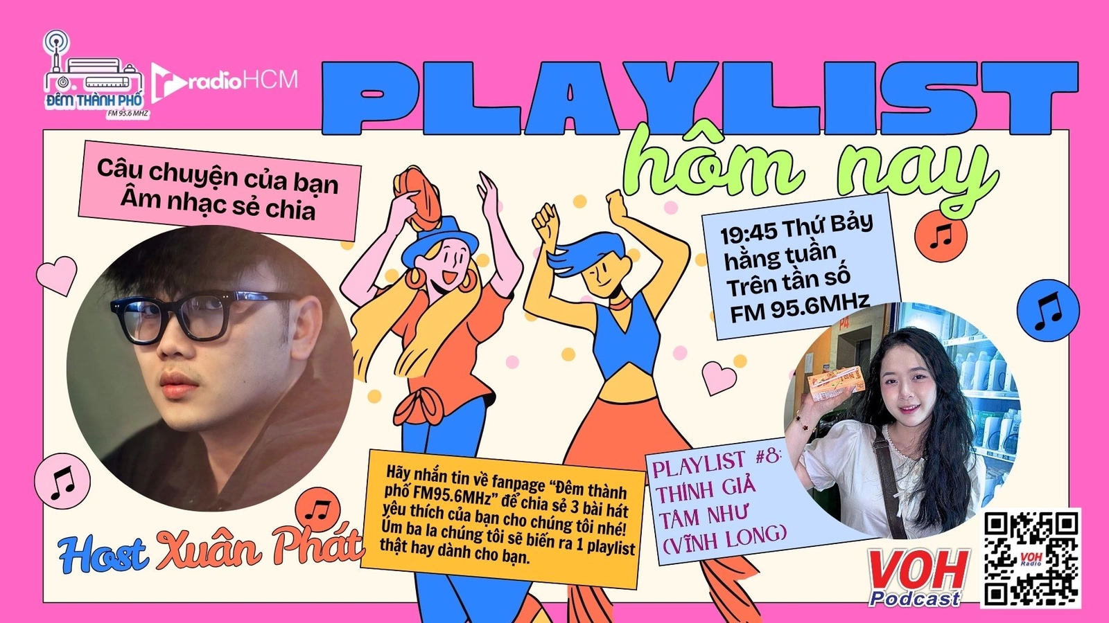 Playlist Hôm nay #8: Thính giả Tâm Như - Nhớ hoài bài hát ngày đầu tiên hẹn hò với người yêu