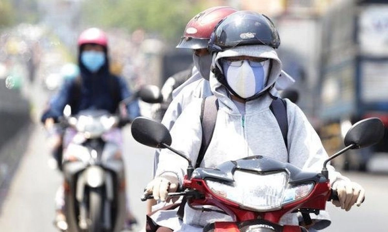Nắng nóng quay lại miền Bắc