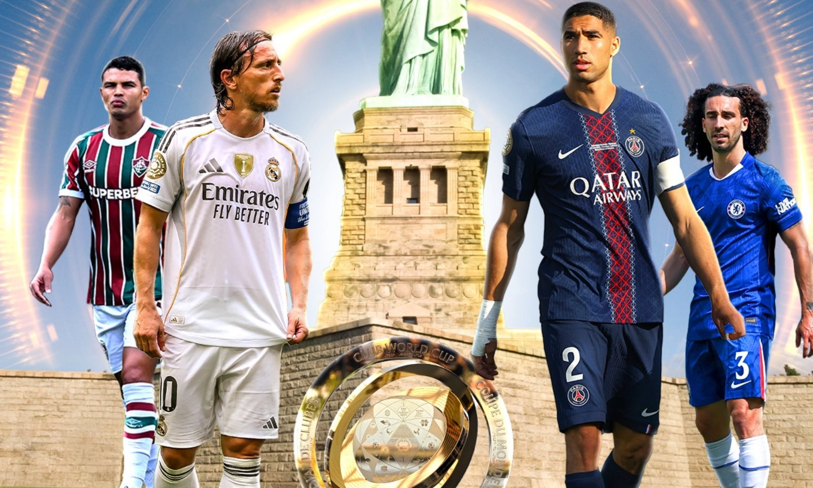Lịch thi đấu Bán kết FIFA Club World Cup: PSG vs Real Madrid | Fluminense vs Chelsea