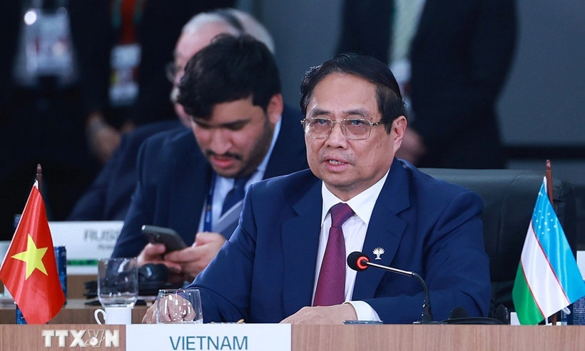 Thủ tướng Phạm Minh Chính nêu 3 đề xuất tại Hội nghị BRICS mở rộng