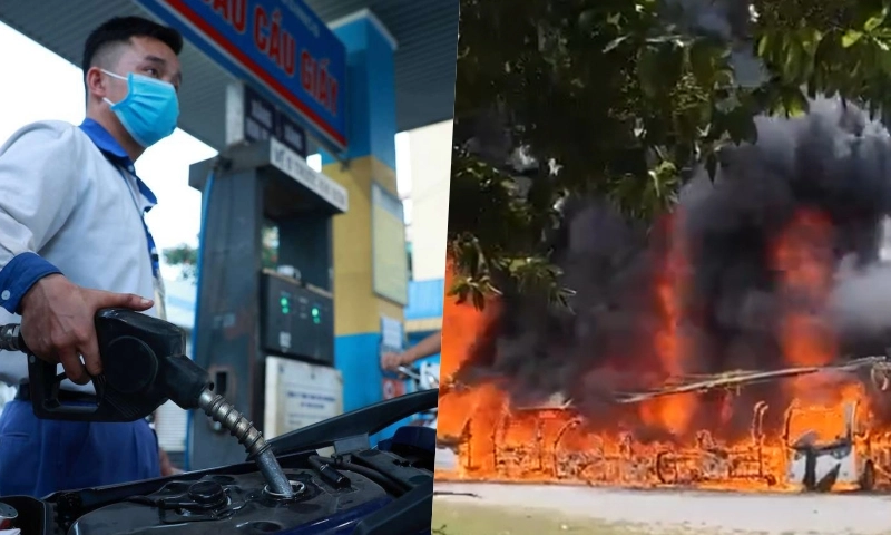 Điểm tin chiều 8/7: Giá xăng dầu có thể tăng nhẹ | Loạt xe điện chở khách du lịch bị thiêu rụi
