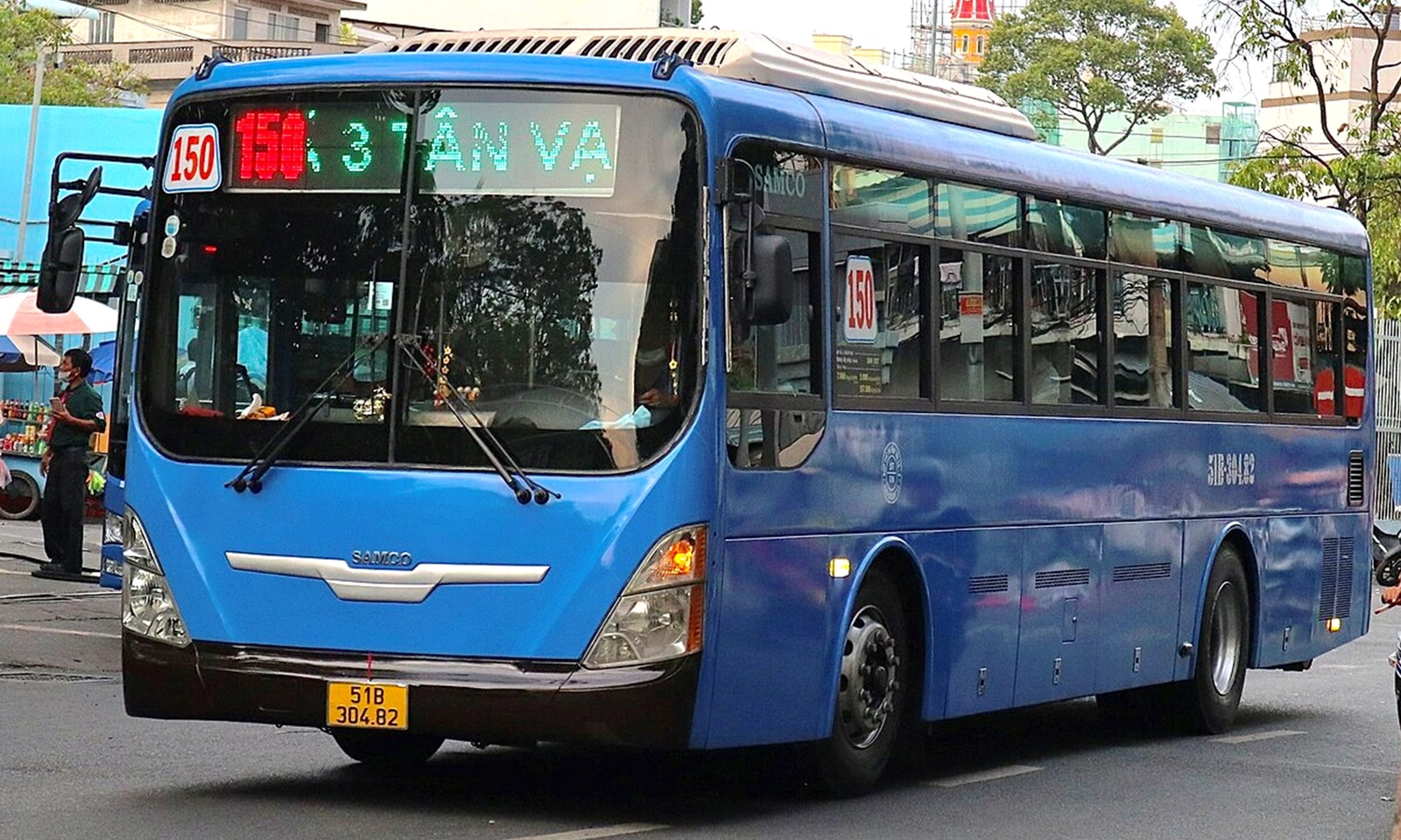 Điều chỉnh trình lộ trình tuyến xe buýt 150 Bến xe buýt Chợ Lớn - Ngã ba Tân Vạn từ ngày 15/7