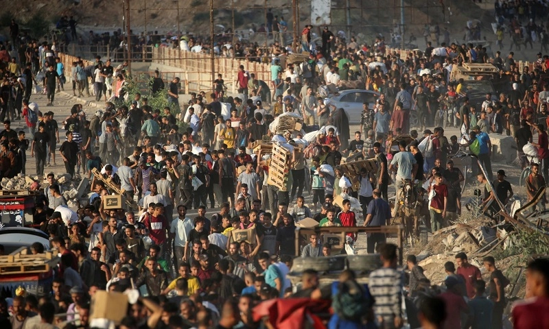 Giẫm đạp ở Gaza: 20 người chết tại điểm phát viện trợ