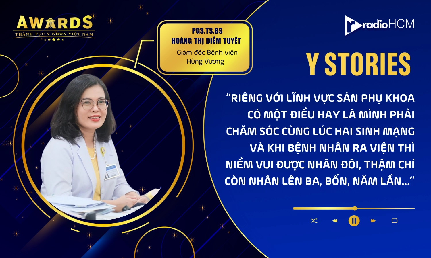Trò chuyện với BS. Hoàng Thị Diễm Tuyết về nghề làm “mẹ đỡ đầu
