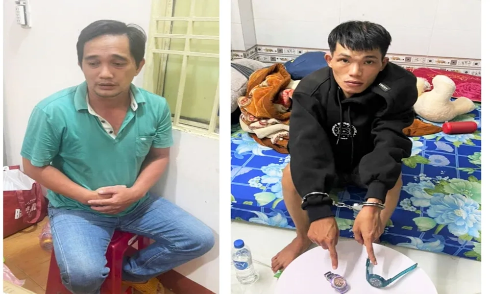 Bắt giữ hai kẻ trộm đột nhập nhà dân, lấy đi tài sản hơn 100 triệu đồng 