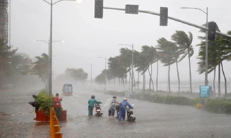 Bão số 3 tiến sát đất liền Hải Phòng, Ninh Bình