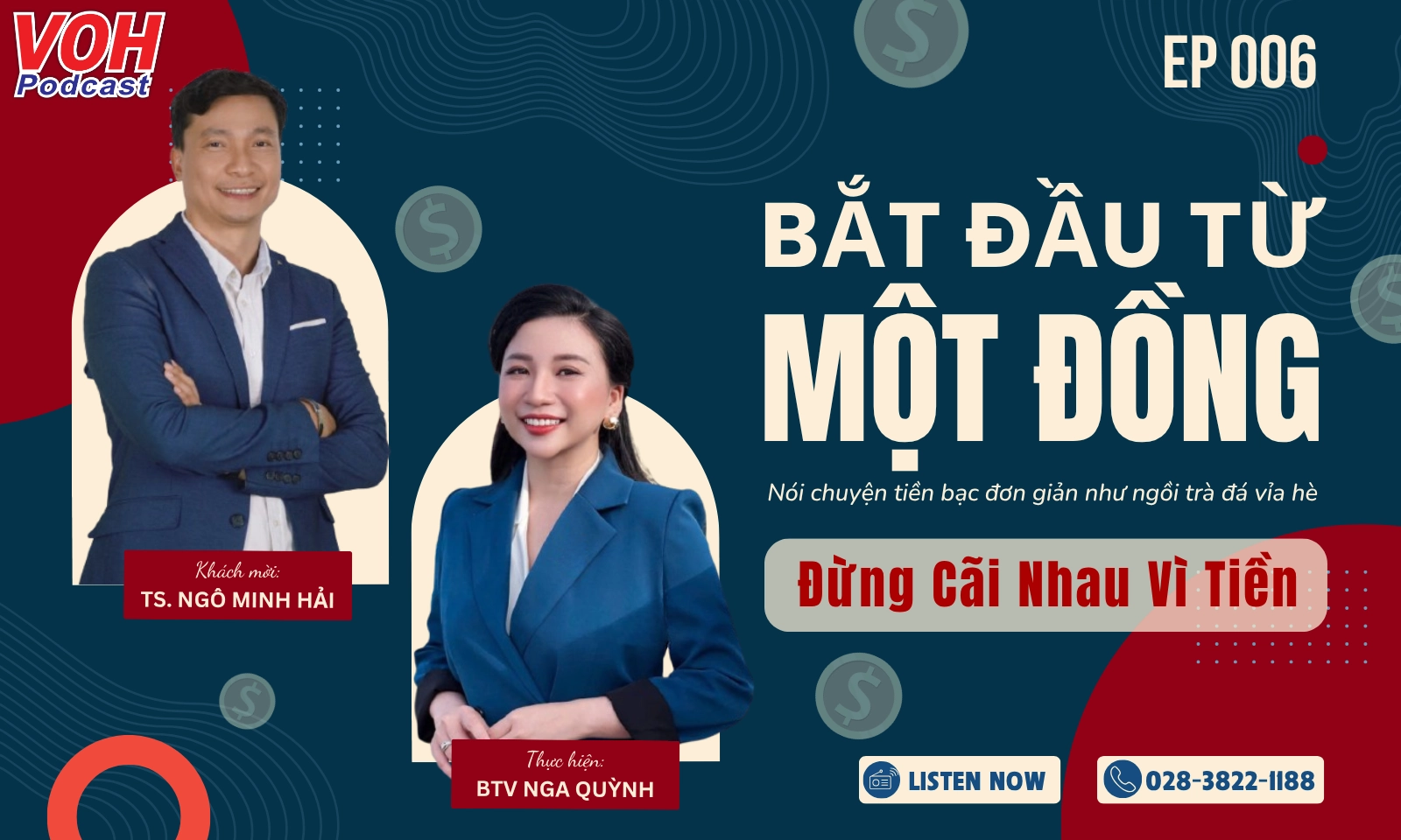 BẮT ĐẦU TỪ MỘT ĐỒNG - TẬP 6: Tài chính gia đình – đừng cãi nhau vì tiền