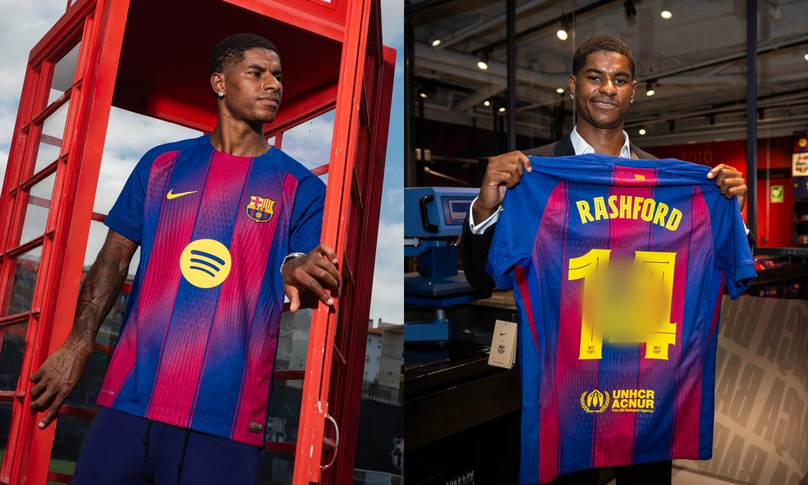 CHÍNH THỨC! Rashford nhận số áo thần tượng Barca, MU gài điều khoản bắt buộc