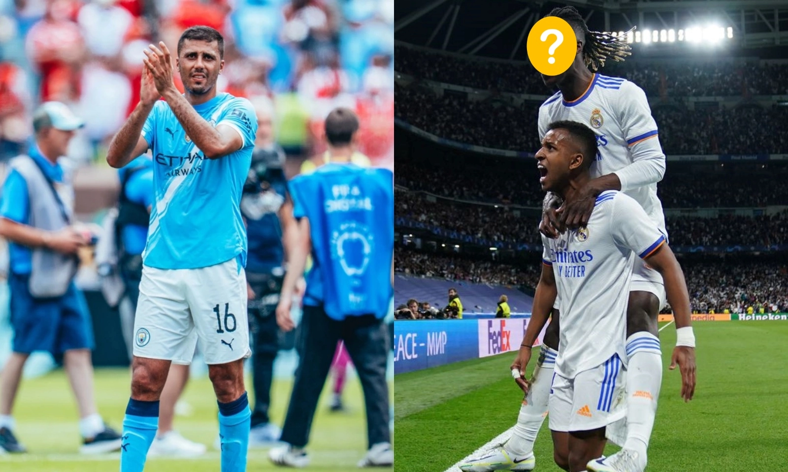 Real Madrid mời Man City đổi Rodri lấy 2 ngôi sao và 40 triệu euro