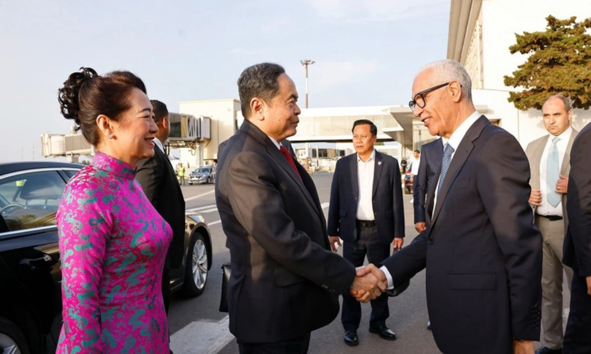 Chủ tịch Quốc hội Trần Thanh Mẫn bắt đầu thăm chính thức Maroc