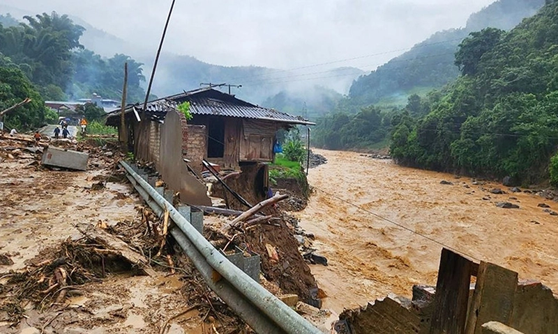Đề phòng lũ quét, sạt lở đất ở 9 tỉnh, thành phố