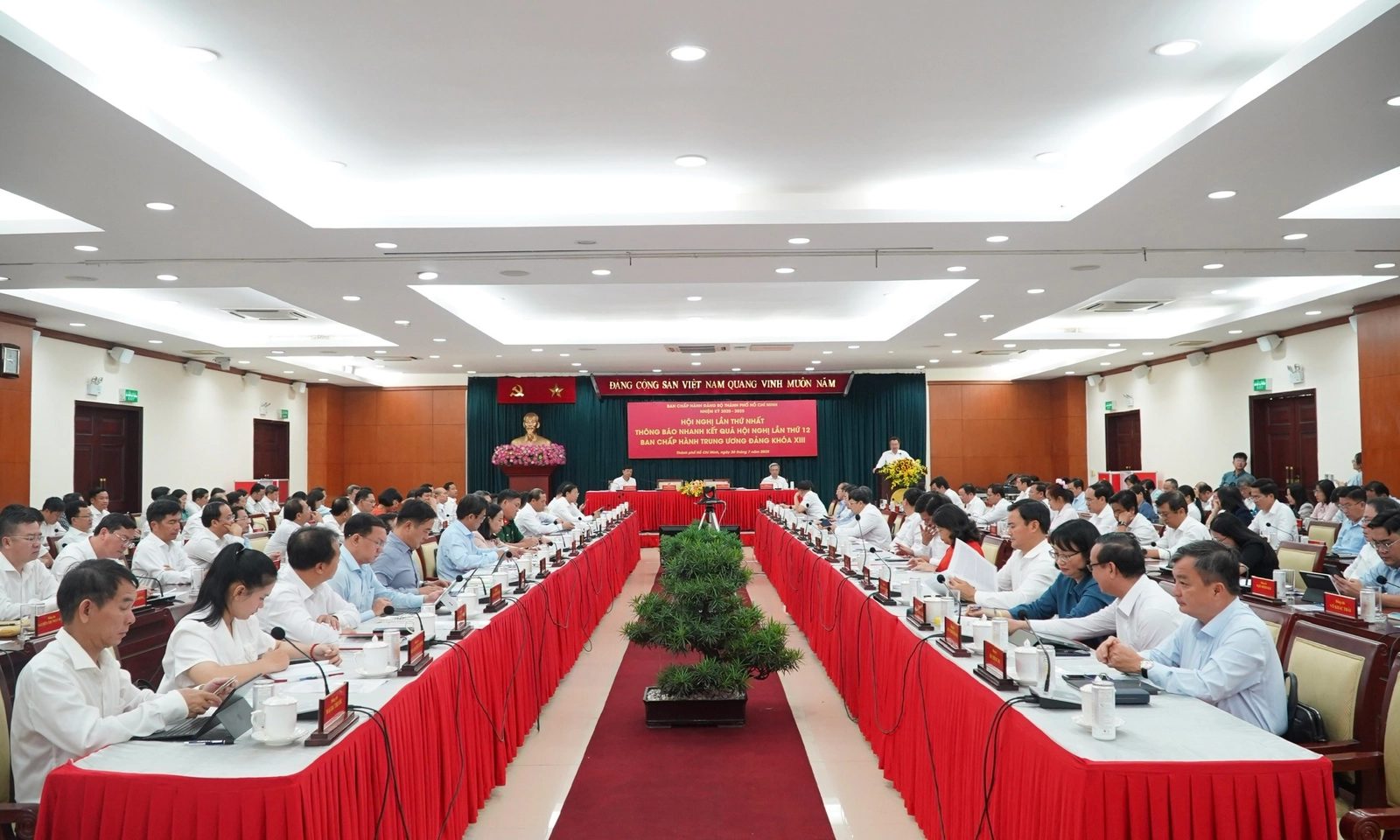 TPHCM thông báo nhanh kết quả Hội nghị Trung ương 12, khóa XIII