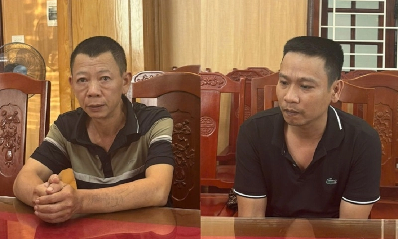 Thanh Hóa: Bắt giữ 2 đối tượng khai thác khoáng sản trái phép, thu lợi bất chính 