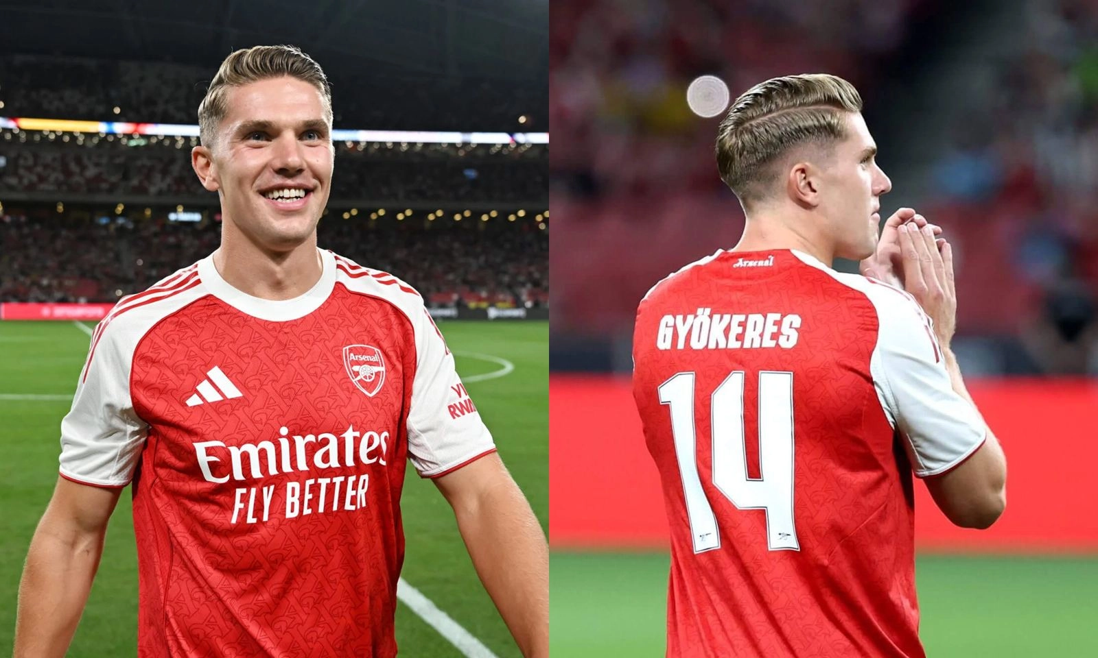 Áo đấu Viktor Gyokeres cháy hàng sau chiến dịch quảng bá của Arseanl