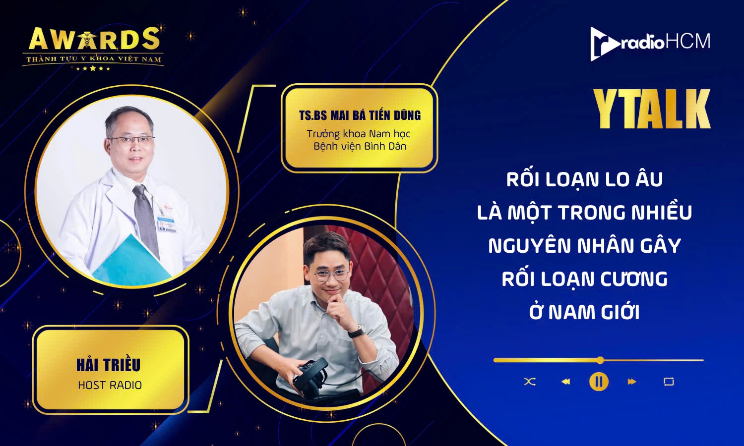 Mối liên quan giữa Rối loạn lo âu và Rối loạn cương ở nam giới