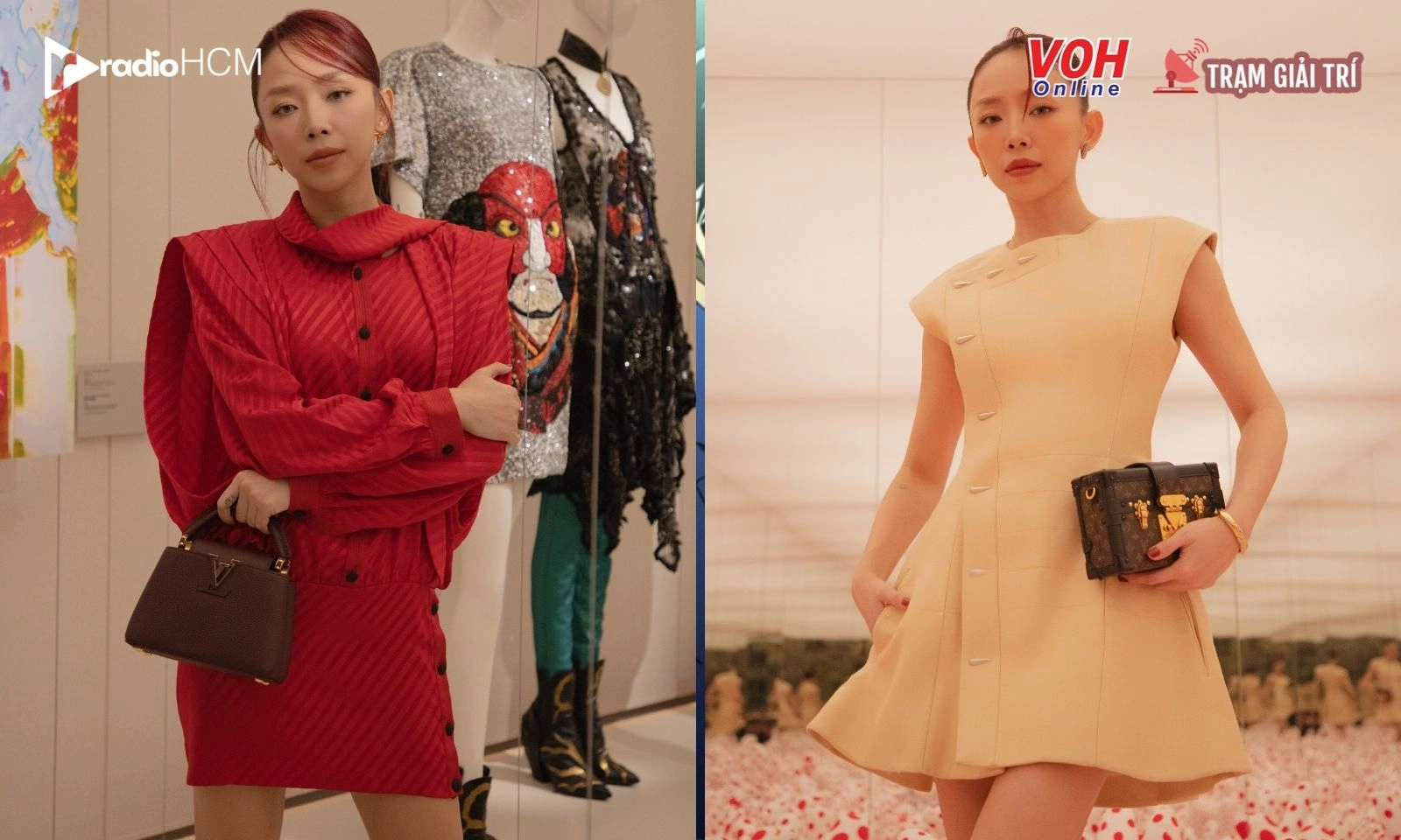 Tóc Tiên lần đầu xuất ngoại cùng ông lớn Louis Vuitton