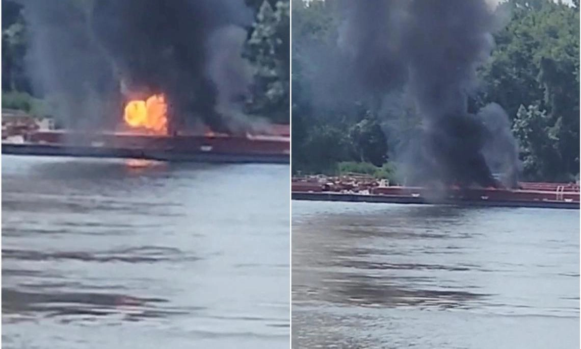 Mỹ: Trực thăng rơi xuống sà lan trên sông Mississippi, 2 người thiệt mạng