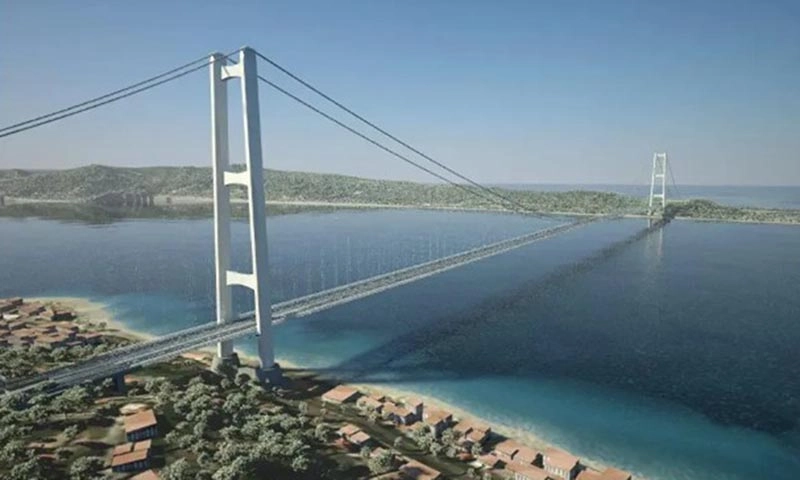 Phê duyệt dự án xây cầu treo dài nhất thế giới qua eo biển Messina