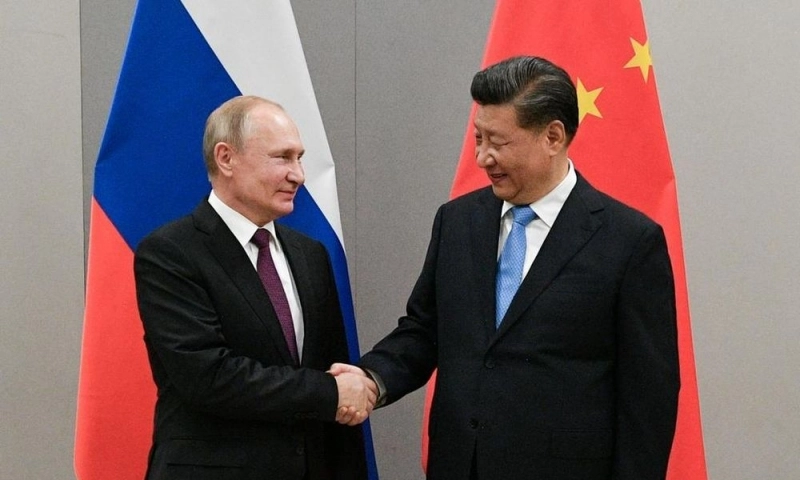 Chủ tịch Tập Cận Bình điện đàm với Tổng thống Putin