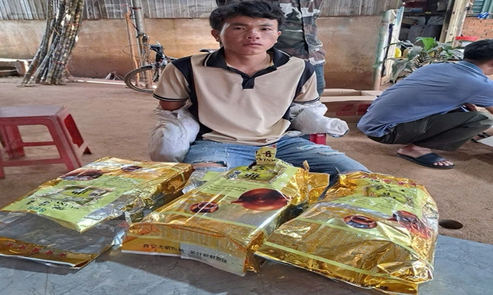 Bắt đối tượng vận chuyển trái phép ma túy, thu giữ hơn 3kg tang vật