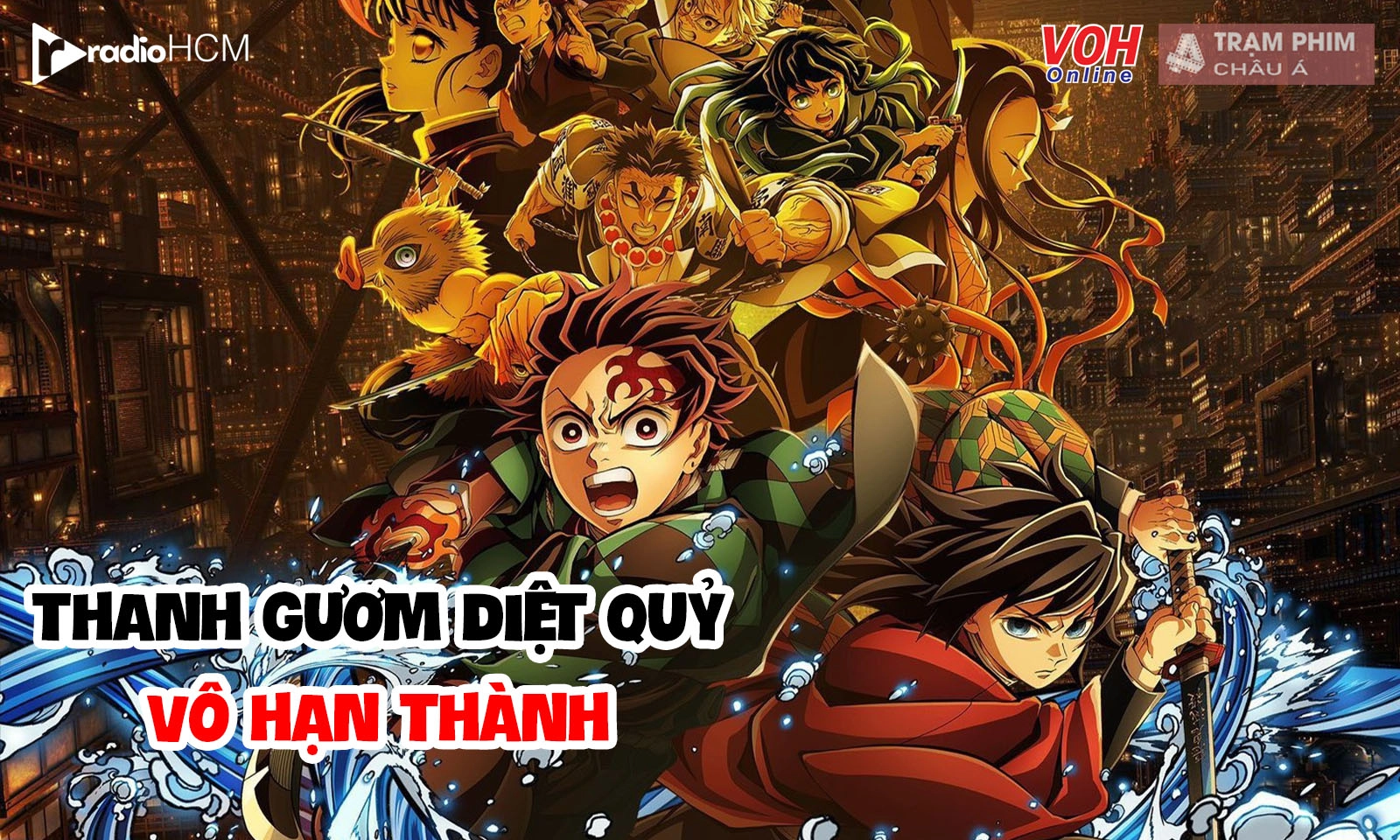 Thanh Gươm Diệt Quỷ: Vô Hạn Thành hút người xem nhờ điều gì?