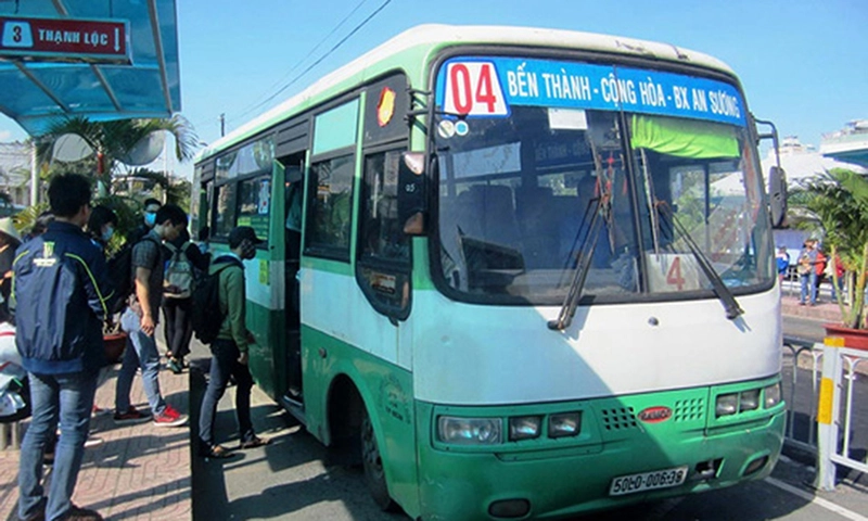 Từ mai 18/8: TPHCM thay đổi lộ trình, giá vé 7 tuyến xe buýt 