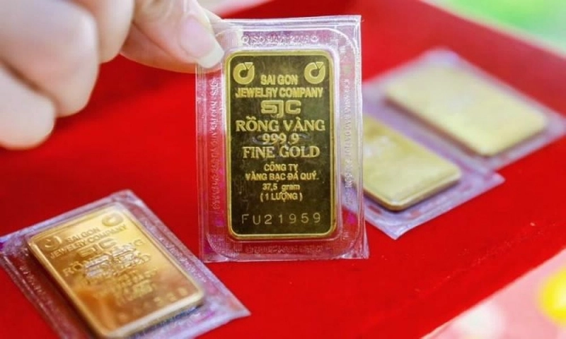 Giá vàng trong nước đi ngang 