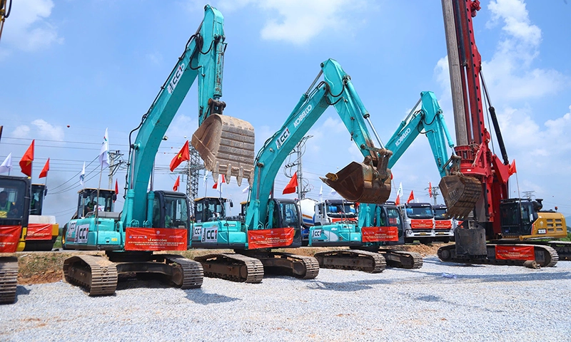 Khởi công cao tốc dự án thành phần 3 vùng Thủ Đô dài 113km