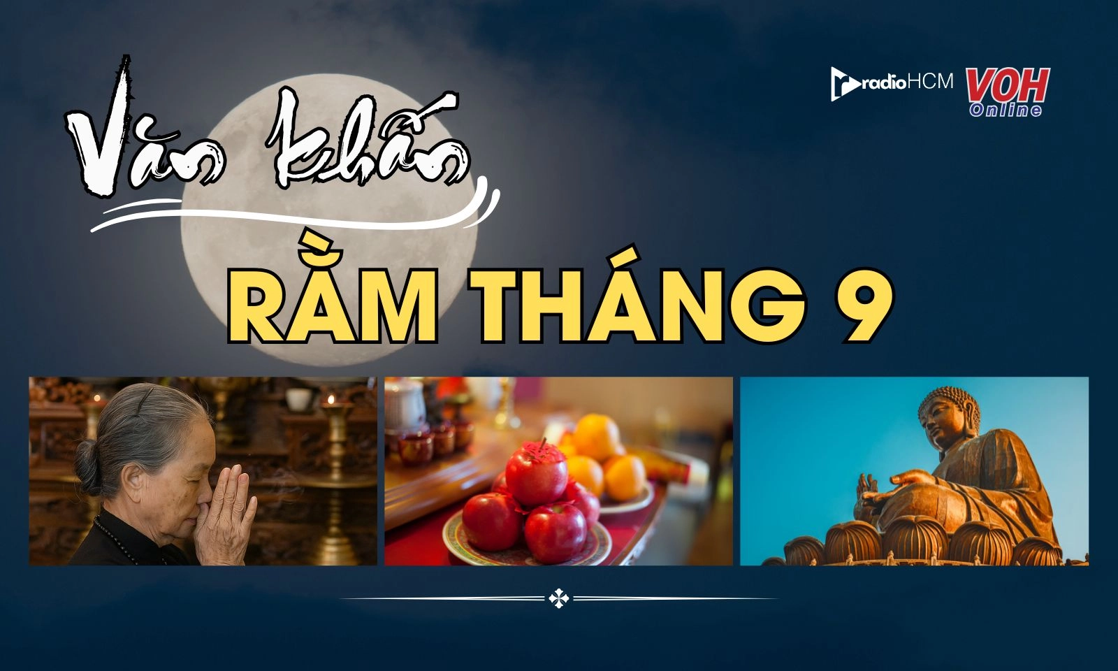 Bài văn khấn rằm tháng 9 Âm lịch đầy đủ và chuẩn nhất 2025