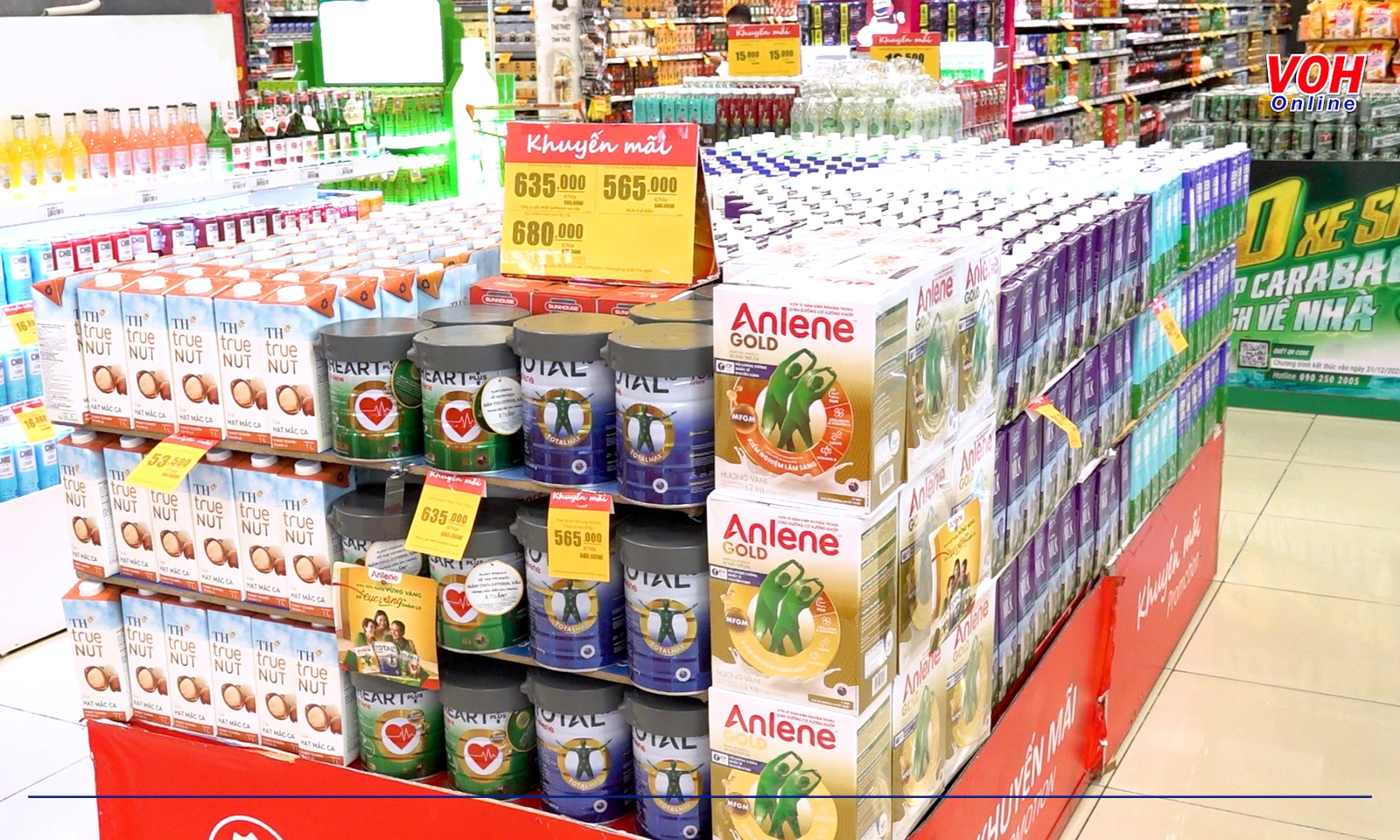 Tặng quà sức khỏe Anlene tại Co.opmart, Co.opXtra