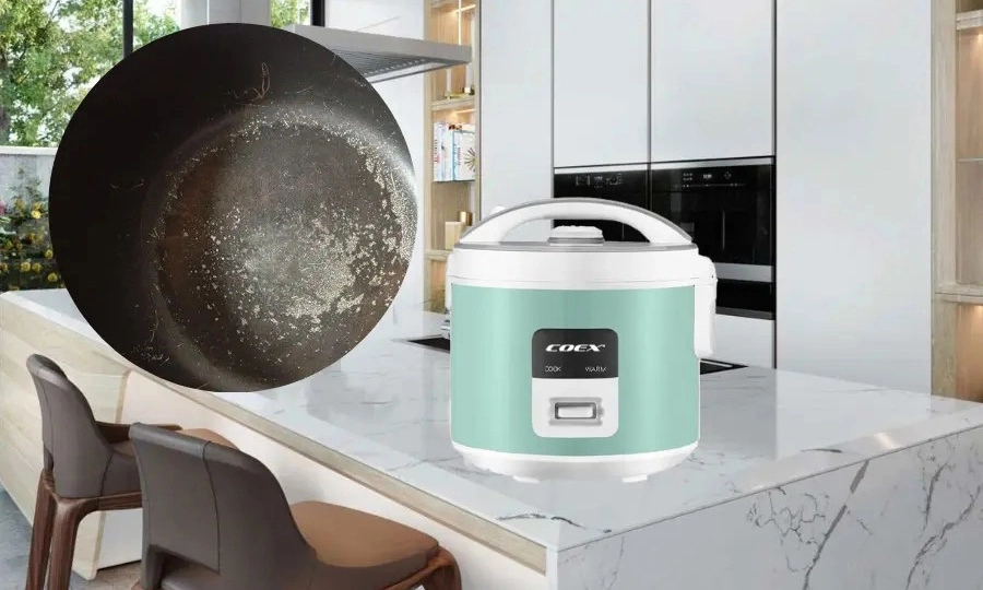Chuyên gia cảnh báo nguy cơ sức khỏe khi dùng nồi cơm điện trầy xước, bong tróc trong lòng nồi