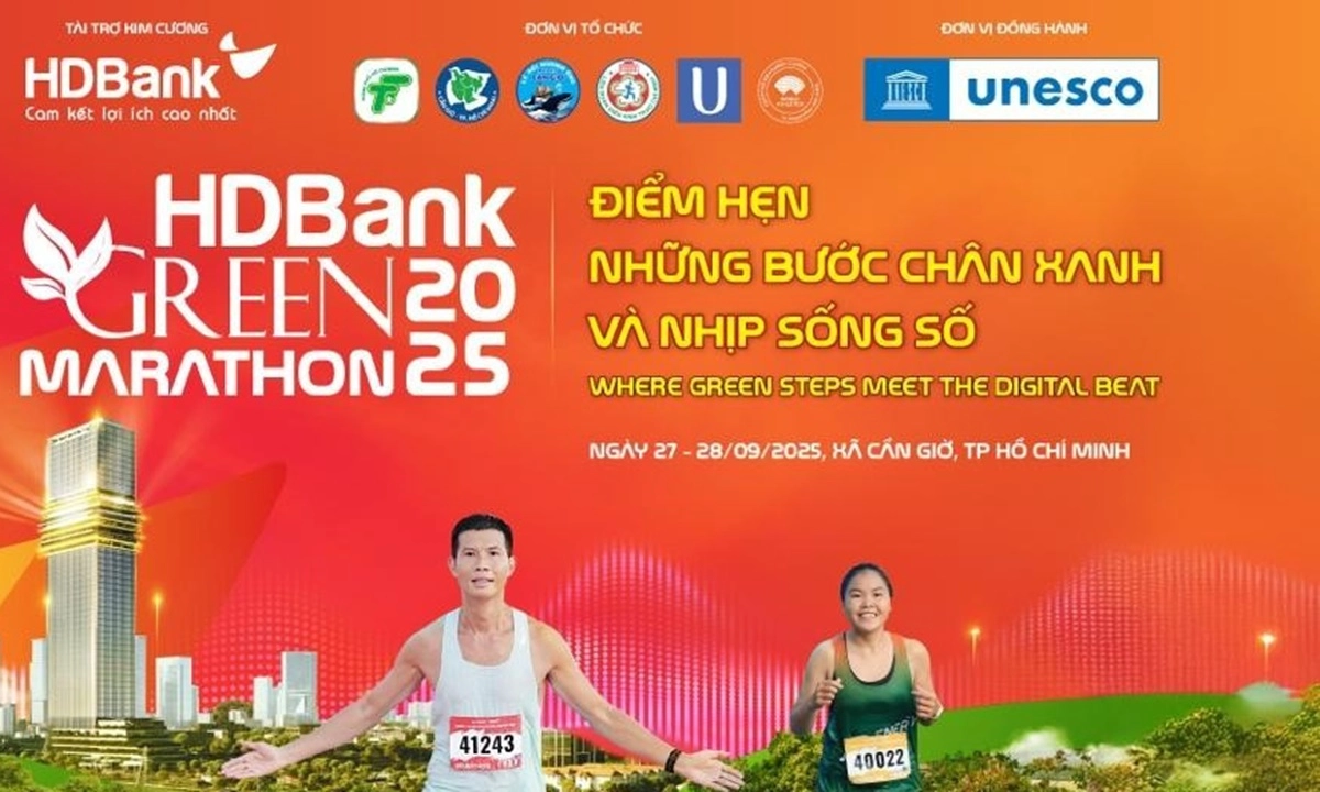 HDBank Green Marathon 2025 - Điểm hẹn của những bước chân xanh và nhịp sống số
