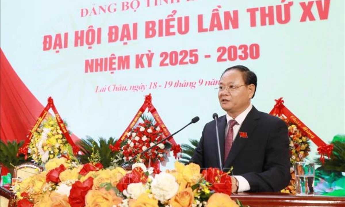 Ông Lê Minh Ngân được bầu giữ chức Bí thư Tỉnh ủy Lai Châu