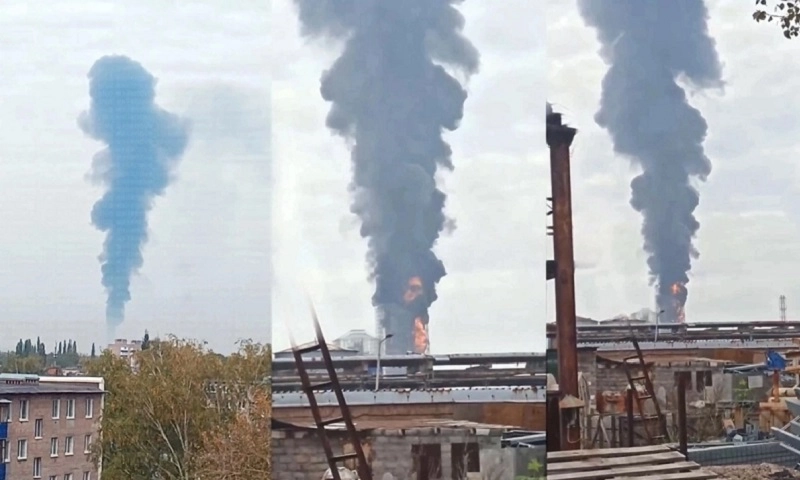 Ukraine tấn công nhà máy dầu lớn của Nga lần thứ hai trong một tuần 