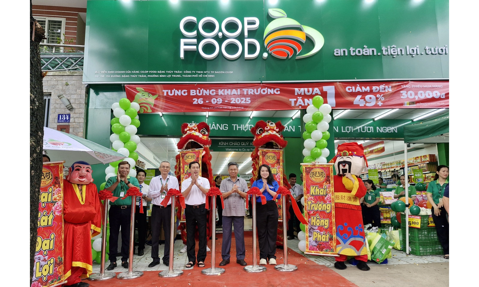 Thêm 3 Co.op Food mới tại TPHCM