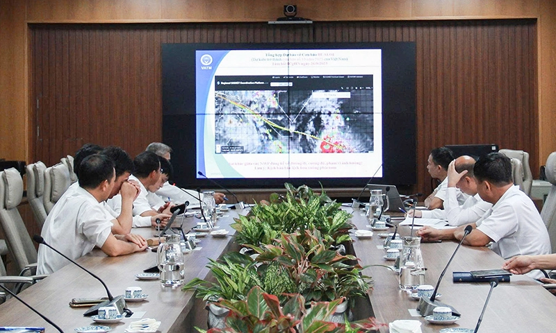 Phòng chống bão số 10, lập kế hoạch bay dồn, bay chờ để giảm thiểu rủi ro