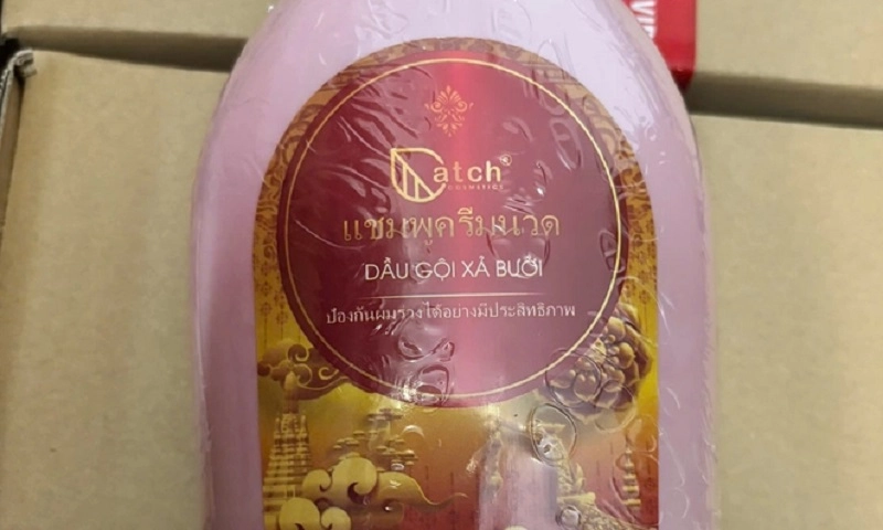Khởi tố nhóm làm giả dầu gội đầu và dầu xả mượt tóc tại Huế
