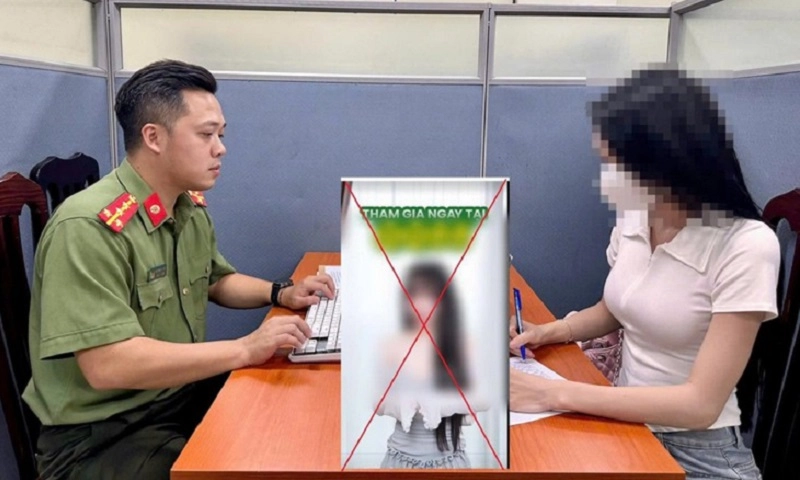 Xử phạt người phụ nữ quảng cáo website đánh bạc trực tuyến trên facebook