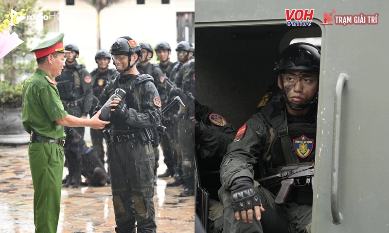 MONO nghẹn ngào trong ngày chia tay lực lượng Phòng, chống khủng bố