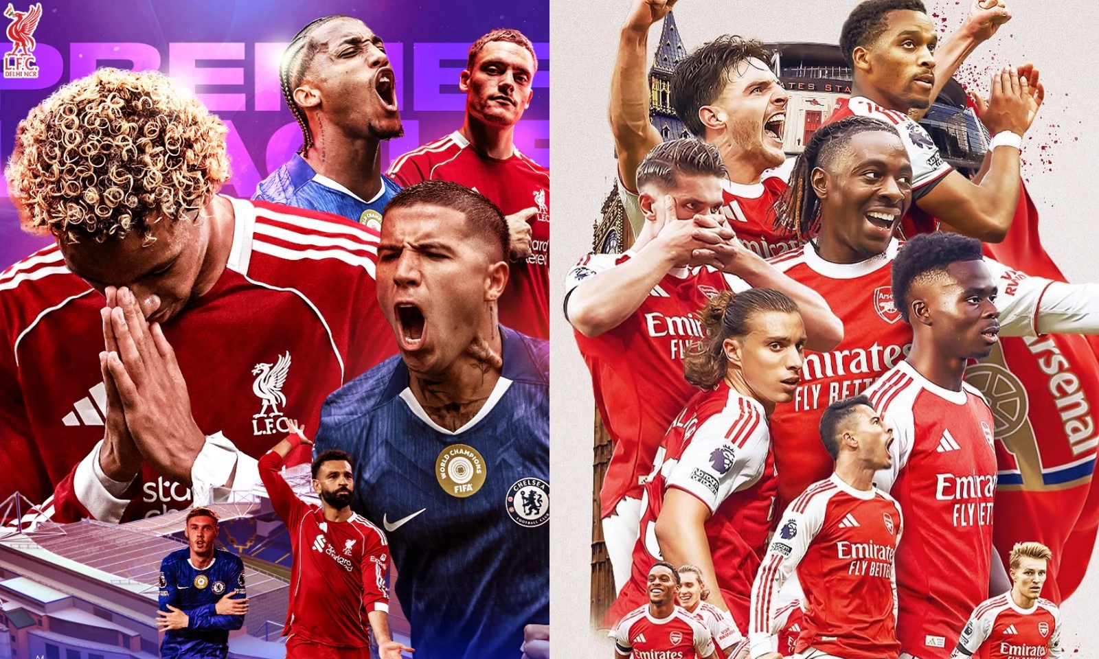 Lịch thi đấu Ngoại hạng Anh vòng 7: Chelsea vs Liverpool | Arsenal vs West Ham