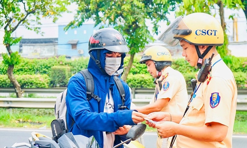 Hơn 1.400 vi phạm/phường: TPHCM có 4 địa điểm lọt top 10 vi phạm giao thông cả nước