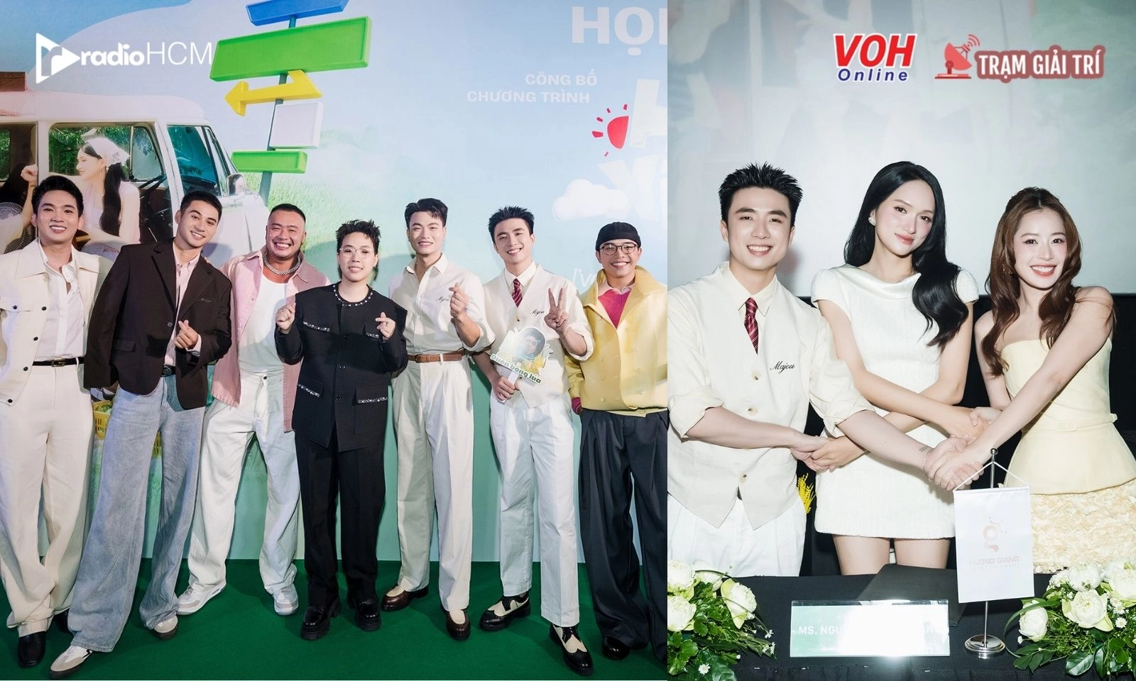 Bộ 3 Hương Giang, Chi Pu và cặp đôi Ninh Dương bắt tay vào sản xuất Hàng Xóm Mới