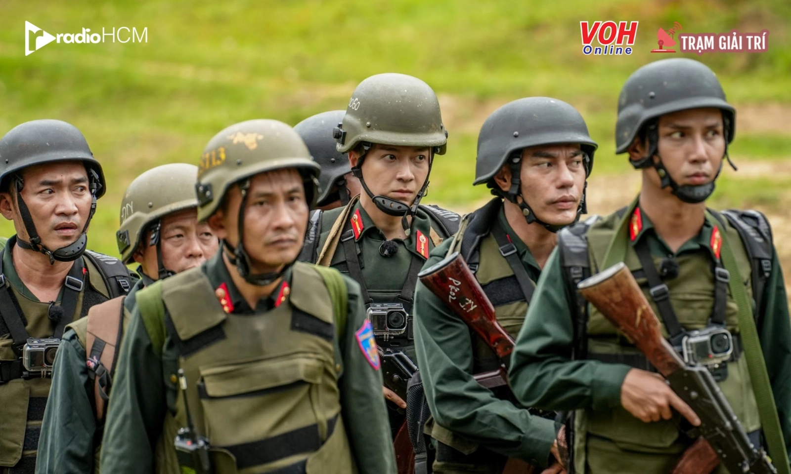 Chiến Sĩ Quả Cảm chiến đấu thật, các chiến sĩ rơi nước mắt