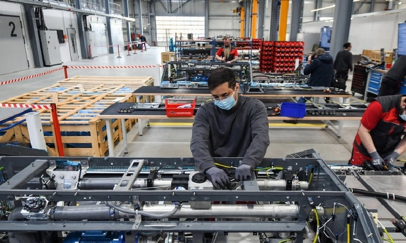 Kinh tế Đức tiếp tục trì trệ, chịu sức ép từ chính sách thương mại của Mỹ