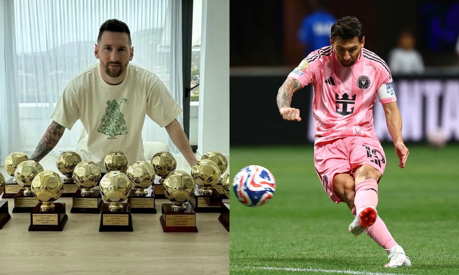 Messi chính thức được đề cử tranh giải Vua kiến thiết 2025